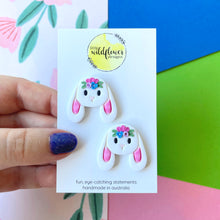 Load image into Gallery viewer, Bunnies, Animal Friends Studs